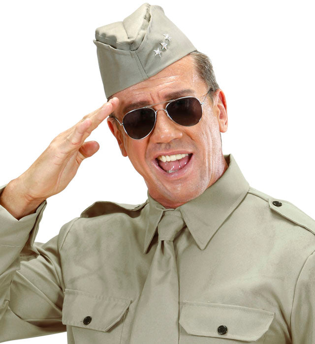 Ww2 American Soldier Hat With 3 Stars