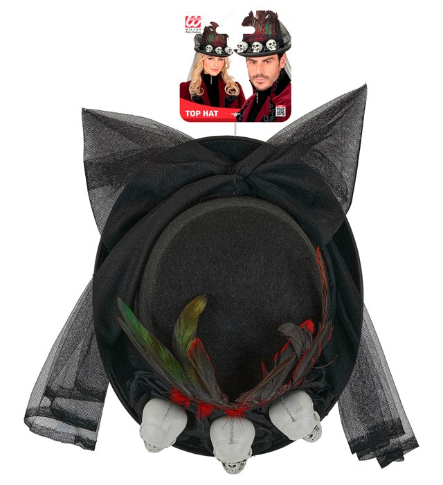 Top Hat Voodoo Skulls 