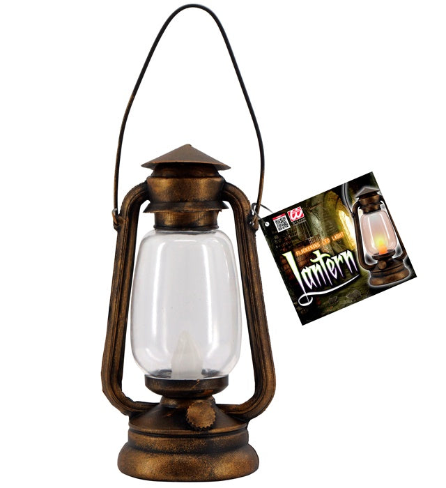 Lantern With Flickering Led Light 