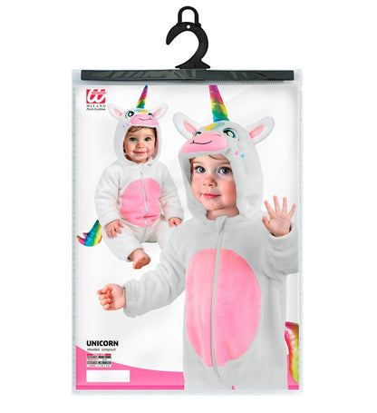 Unicorn Plush Velvet  Hooded Jumpsuit 