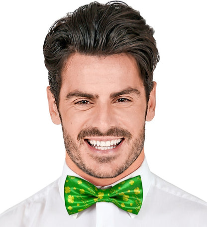 Adjustable Satin St. Patrick'S Day Bow Tie