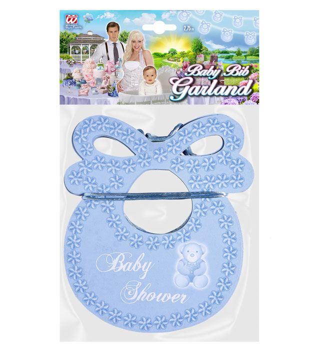Azure Baby Bib Garland 2,75 M