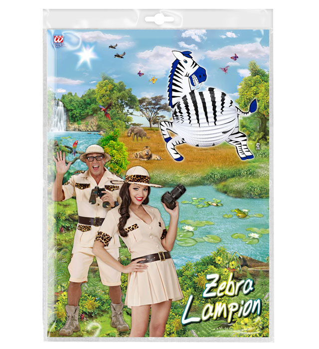 Zebra Lampion 42 Cm