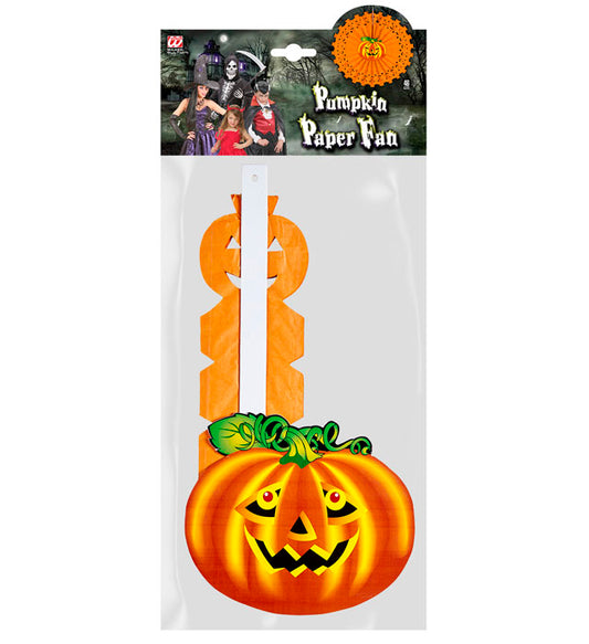 Pumpkin Paper Fan 46 Cm