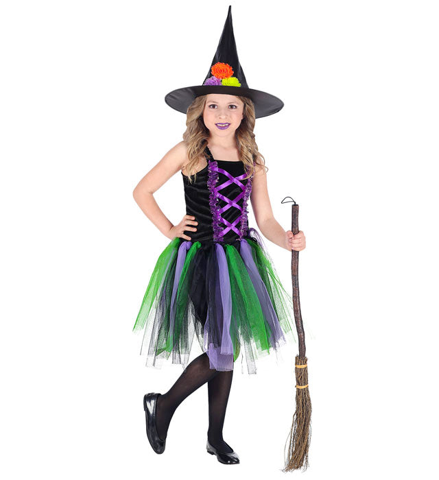 Witch  Tutu Dress, Hat 