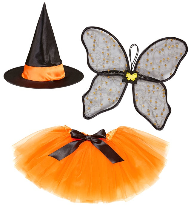 Witch Fairy  Tutu, Wings, Hat 
