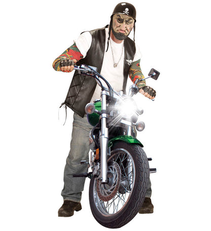 Outlaw Biker Half Face Mask
