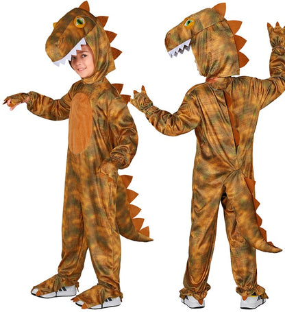 T-Rex  Jumpsuit, Hooded Mask 