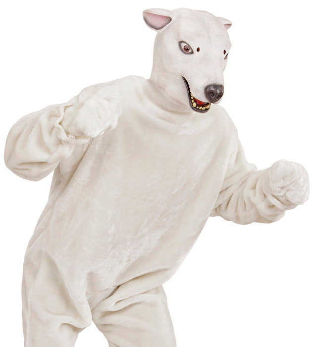 Polar Bear Full Head Mask