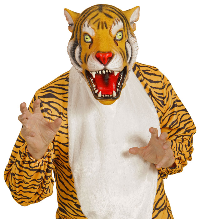 Tiger Full Head Mask