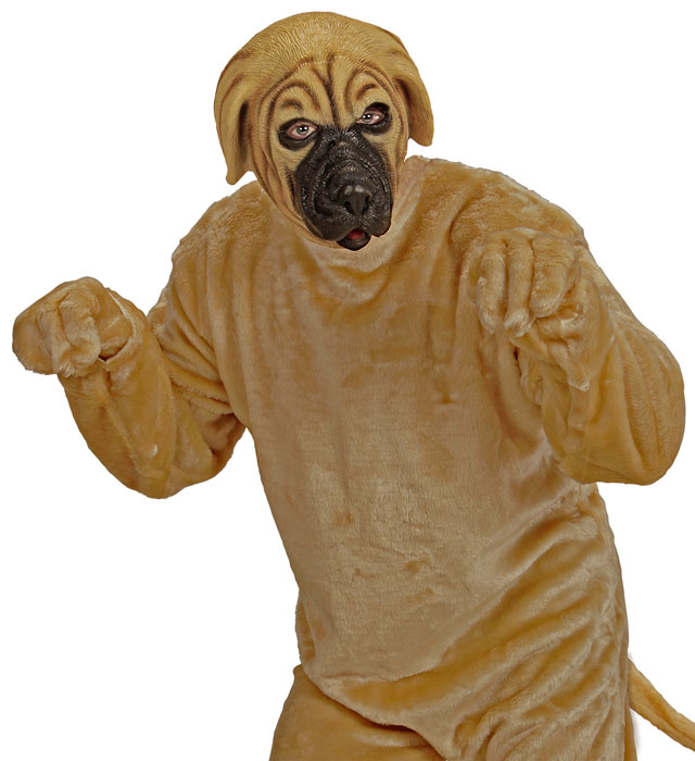 Bullmastiff Full Head Mask