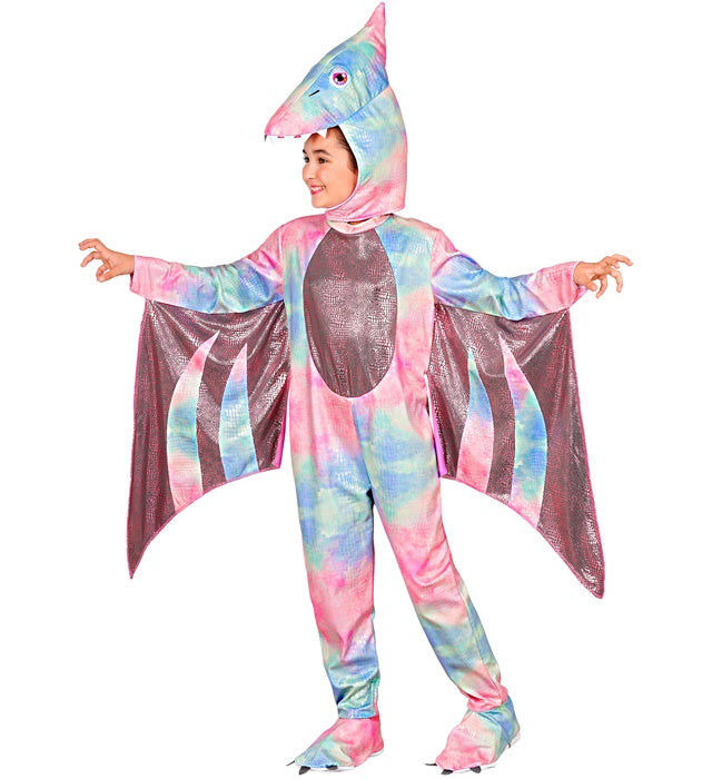 Pterodactyl  Jumpsuit, Hooded Mask 