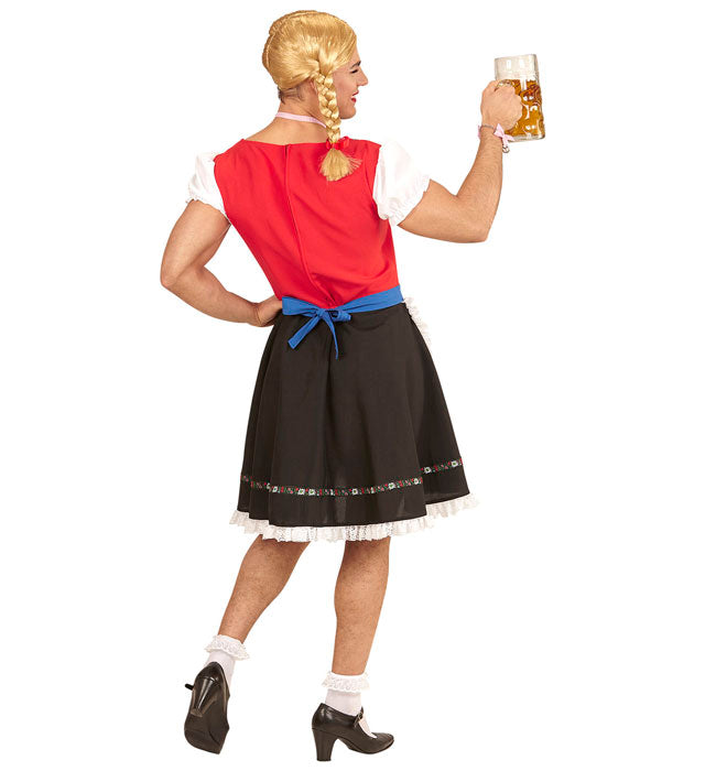 Bavarian  Dress With Petticoat, Apron 