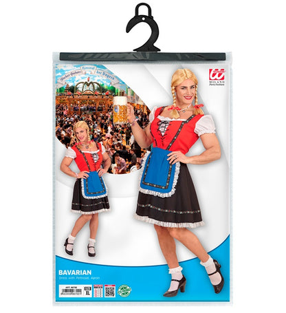 Bavarian  Dress With Petticoat, Apron 