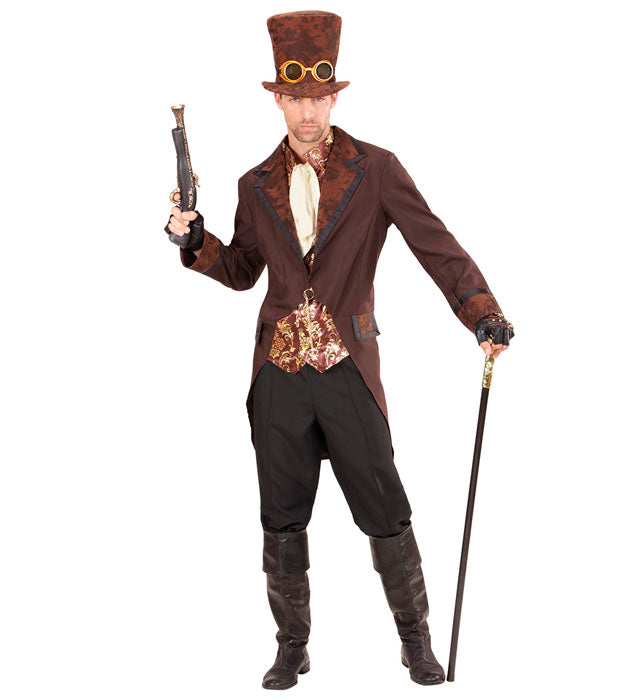 Steampunk  Tailcoat With Vest, Jabot, Hat 