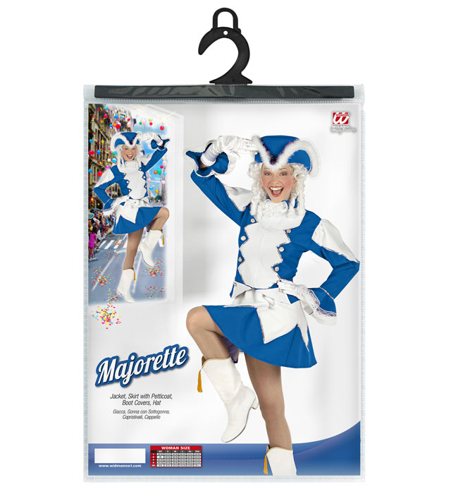 Majorette  Jacket, Skirt With Petticoat, Boot Covers, Hat 