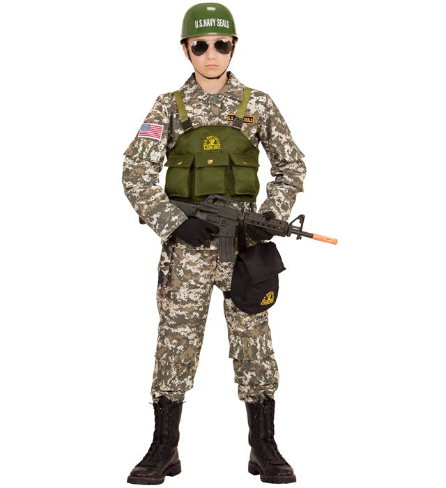 Navy Seals  Coat, Vest, Pants, Belt, Purse, Helmet 