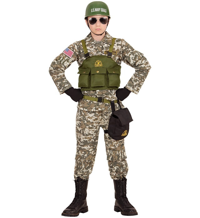 Navy Seals  Coat, Vest, Pants, Belt, Purse, Helmet 