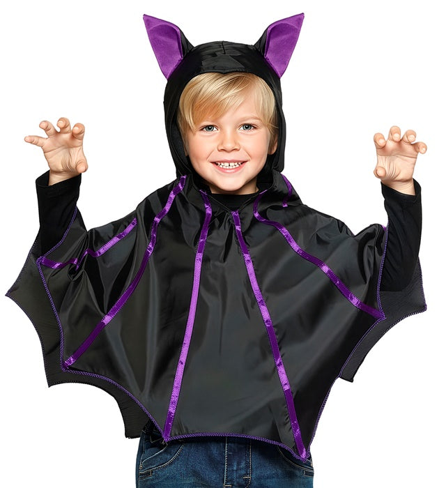 Bat  Hooded Poncho 