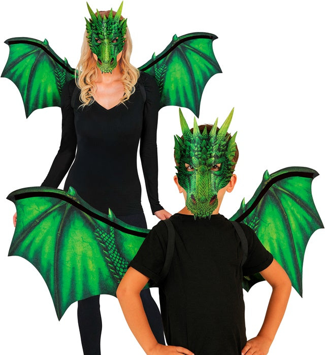 Dragon  Wings, Mask  
