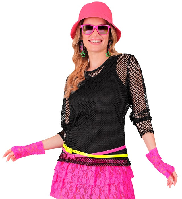 Black Net Shirt