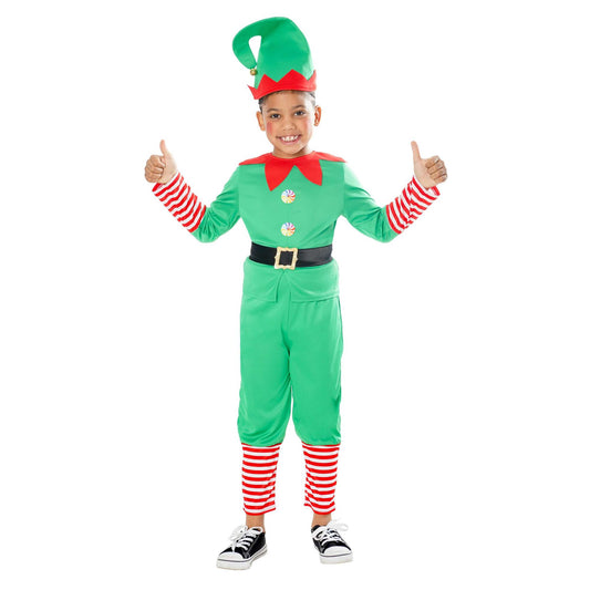 Kids Christmas Elf Costume 1