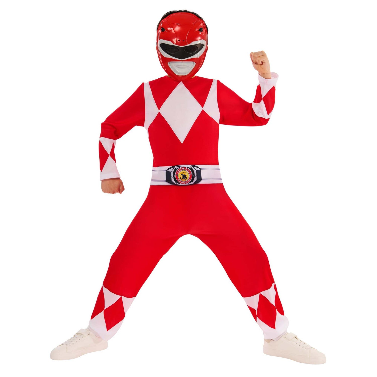 Kids Power Ranger Mighty Morphin Red Ranger Costume 1
