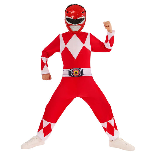 Kids Power Ranger Mighty Morphin Red Ranger Costume 1