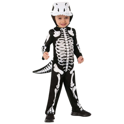 Skeleton Dinosaur Halloween Costume for Kids 1