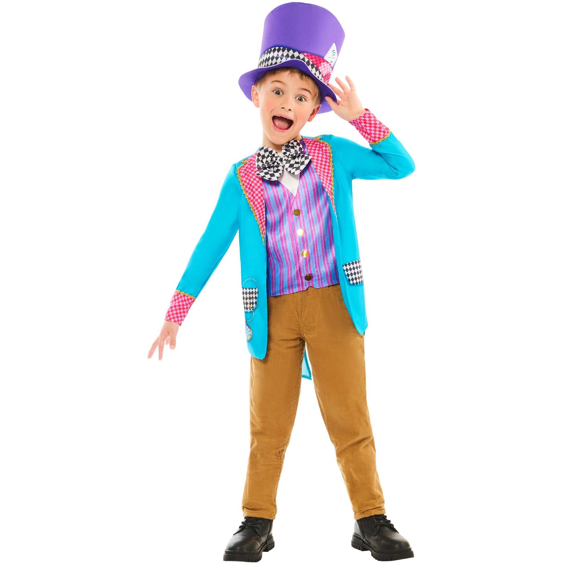 Eccentric Mad Hatter Costume for Boys 1