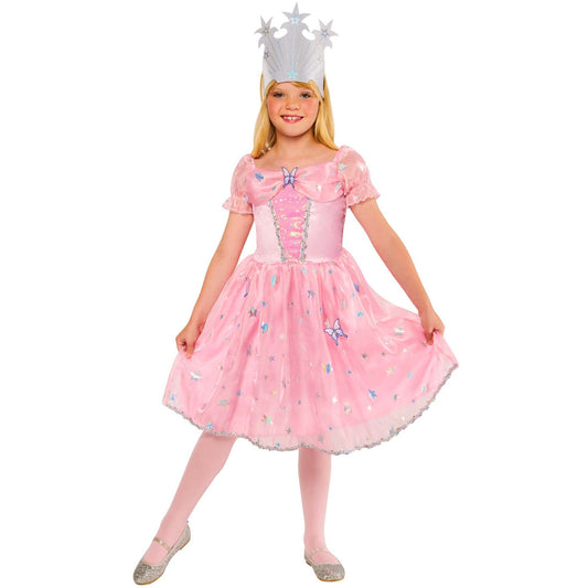 Glinda Child Costume Wizard of Oz Pink Dress 1