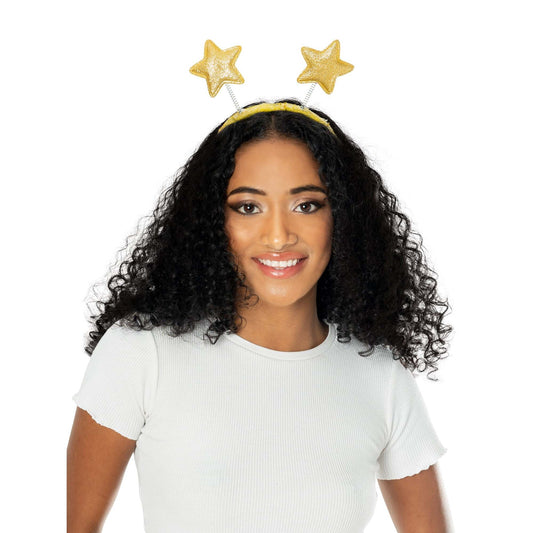 Gold Star Head Boppers Headband 1