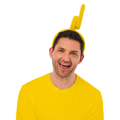 Teletubbies Adult Deluxe Plush Laa-Laa Headband Yellow 1