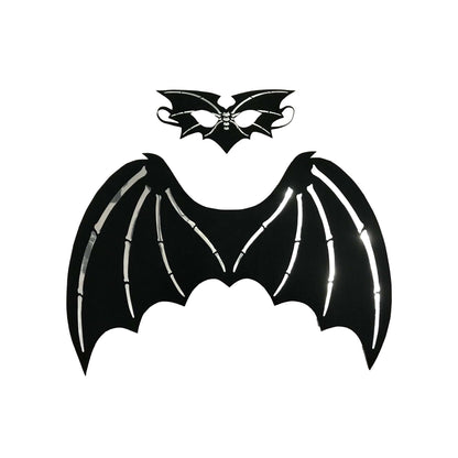 Felt Skeleton Wings with Mask Adult 1