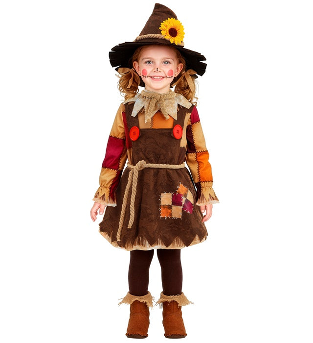 Scarecrow  Dress, Collar, Belt, Hat 
