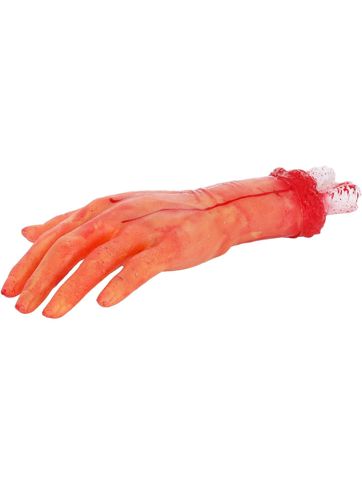 Severed Gory Hand Flesh 30cm Rubber Zombie Costume Accessory 2