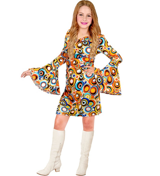 The 70S Groovy Style - Bubbles  Dress 