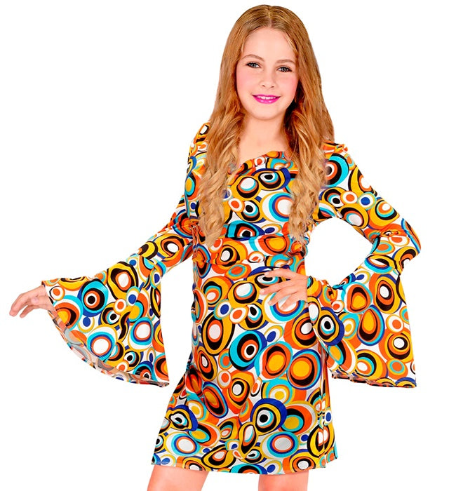 The 70S Groovy Style - Bubbles  Dress 