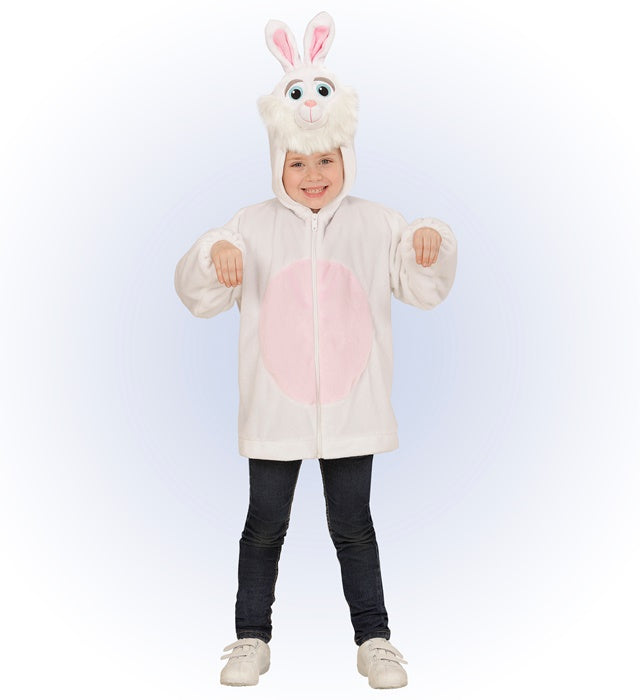 Bunny In Soft Plush  Hoodie With Mask 