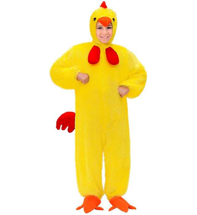 Funny Chick  Hooded Jumpsuit With Mask 