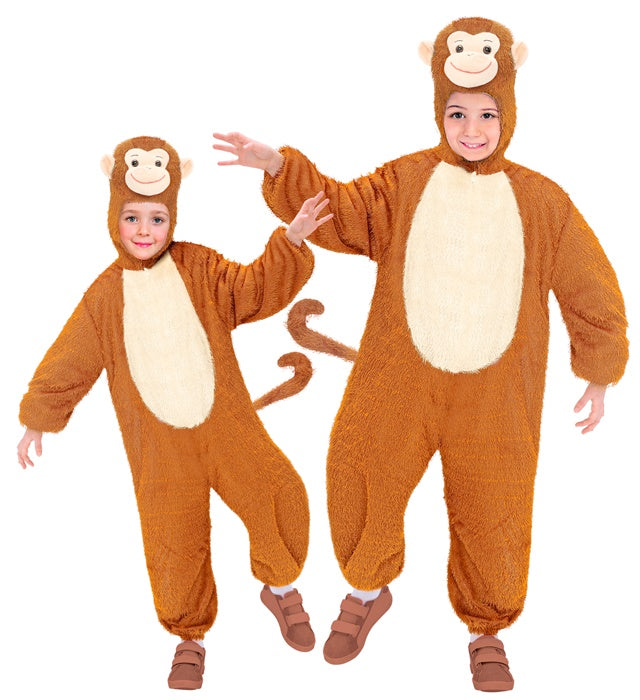 Funny Monkey  Hooded Jumpsuit With Mask 
