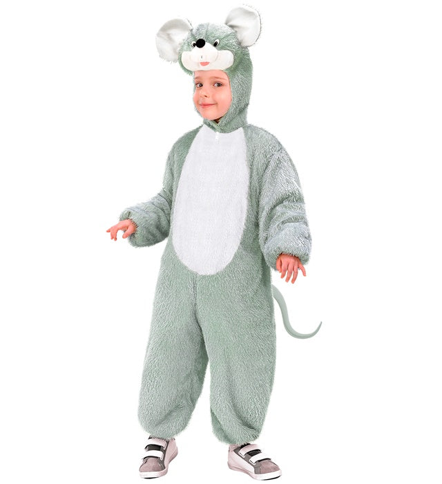 Funny Mouse  Hooded Jumpsuit With Mask 