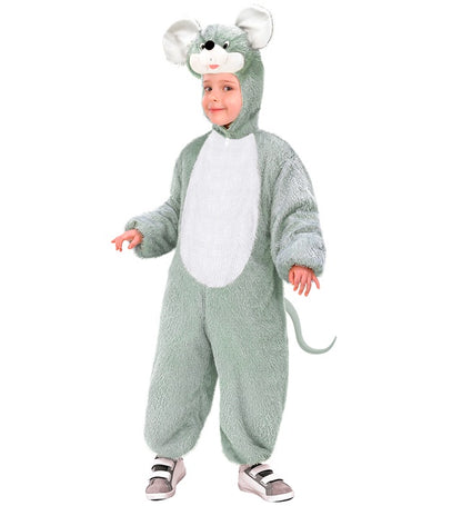 Funny Mouse  Hooded Jumpsuit With Mask 
