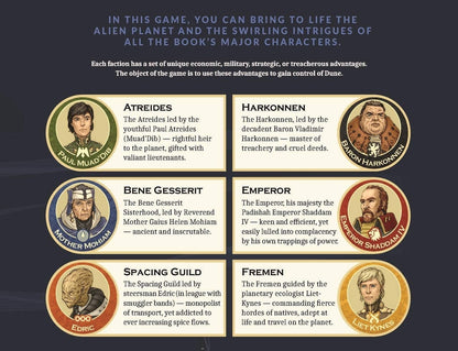 Dune Board Game Conquest Diplomacy Betrayal 3