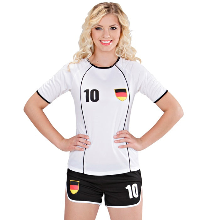 Germany Soccer Girl  Shirt, Shorts 