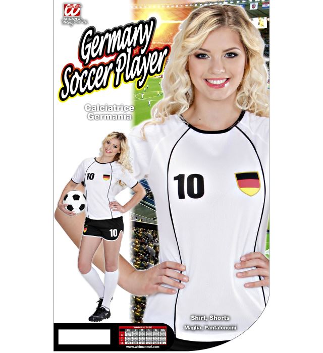 Germany Soccer Girl  Shirt, Shorts 