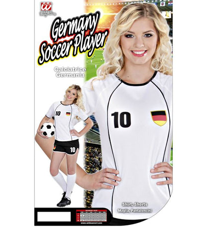 Germany Soccer Girl  Shirt, Shorts 