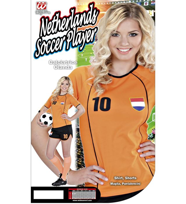 Holland Soccer Girl  Shirt, Shorts 