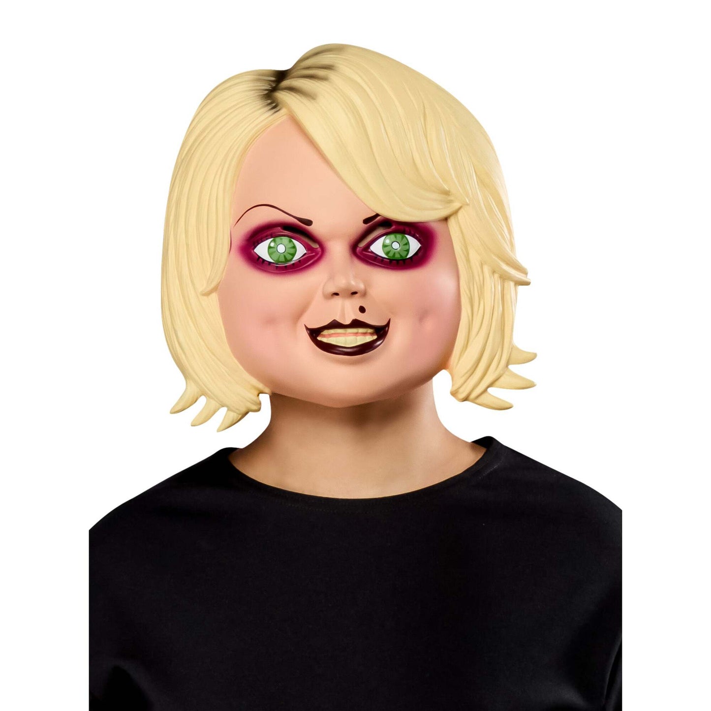 Bride of Chucky Tiffany Formed Plastic Half Mask 1