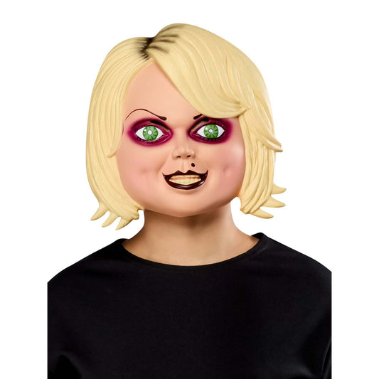 Bride of Chucky Tiffany Formed Plastic Half Mask 1
